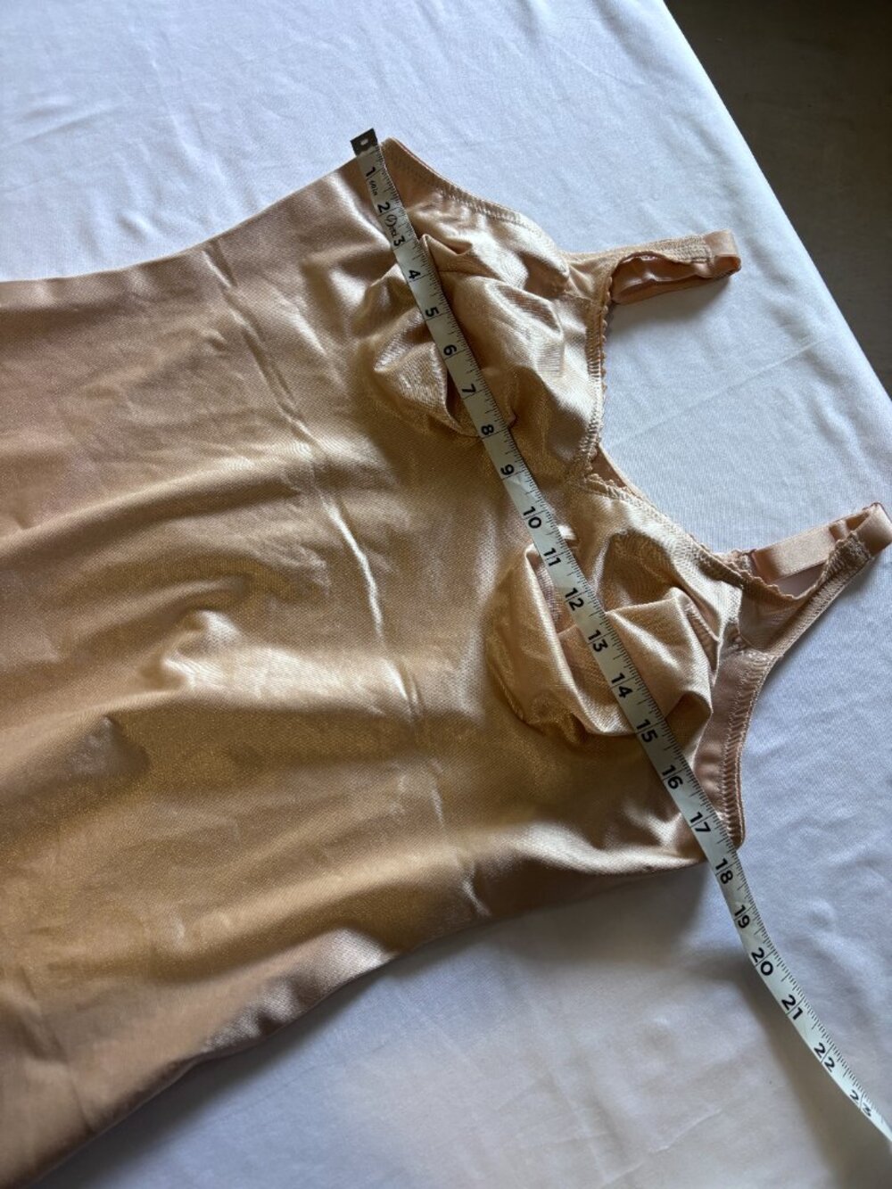 Share RUBY RIBBON Cami Camisole Size 44 Style #3012 Slimming Full Support - Picture 5 of 9